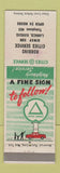 Matchbook Cover - Cities oil gas Robbins Larned KS