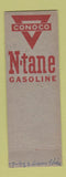 Matchbook Cover - Conoco oil gas Marengo Belvidere IL