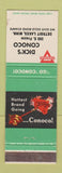 Matchbook Cover - Dick's Conoco oil gas Detroit Lakes MN