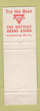 Matchbook Cover - Dick's Conoco oil gas Detroit Lakes MN