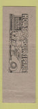 Matchbook Cover - Herb's Conoco oil gas Roundup MT