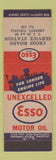 Matchbook Cover - Cross Roads Esso oil gas Amherst VA WEAR
