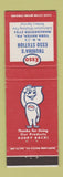 Matchbook Cover - Esso oil gas Thumma's York Haven PA