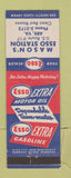 Matchbook Cover - Esso oil gas Mason's Ark VA