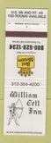 Matchbook Cover - William Tell Inn Best Western Route 66