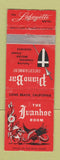 Matchbook Cover - Lafayette Hotel Ivanhoe Room Long Beach CA WEAR