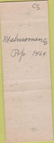 Matchbook Cover - Corner Cafe Mahnomen MN