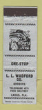Matchbook Cover - LL Wadford Grocery Largo FL
