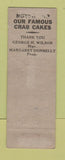 Matchbook Cover - Donnelly's Central Inn Wildwood NJ