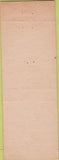 Matchbook Cover - Bamboo Bar Muskegon MI orange