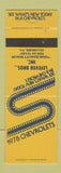 Matchbook Cover - 1978 Chevrolet Lefever Bros Dillsburg PA
