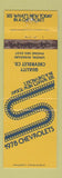 Matchbook Cover - 1978 Chevrolet Quality Chevy Union MO WEAR