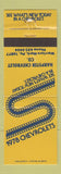Matchbook Cover - 1978 Chevrolet Harpster Warriors Mark PA