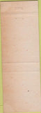 Matchbook Cover - Pub Bar Muskegon MI white