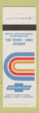 Matchbook Cover - Hartley Chevrolet Buick Dover Foxcroft ME