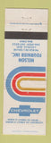 Matchbook Cover - Nelson Fournier Chevrolet Lacolle QC WEAR