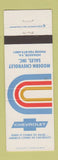 Matchbook Cover - Modern Chevrolet Sales Honaker VA