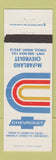 Matchbook Cover - McFarland Chevrolet Circle MT