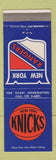 Matchbook Cover - New York Knicks Basketball Rangers Hockey MSG Tickets