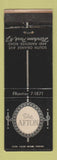 Matchbook Cover - The Afton Restaurant Florham Park NJ WEAR