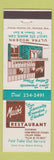 Matchbook Cover - Muio's Restaurant Italian Pizza Sault Ste Marie ON