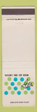 Matchbook Cover - Taylor's Tree Top Room