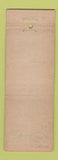 Matchbook Cover - ME Leidig Restaurant York PA WORN girlie