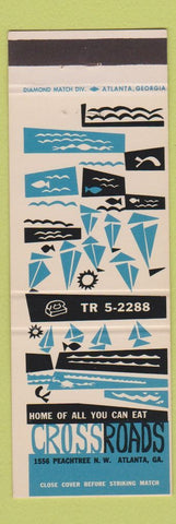 Matchbook Cover - Crossroads Atlanta GA