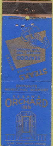 Matchbook Cover - Cesar's Orchard Inn lobster