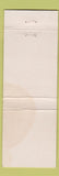 Matchbook Cover - Hartners Restaurant PA Turnpike WEAR