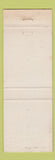 Matchbook Cover - Wahoo Club San Francisco CA