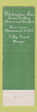 Matchbook Cover - Washington Arms Restaurant  Mamaroneck NY