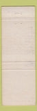 Matchbook Cover - Aero Bar Toledo OH