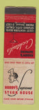 Matchbook Cover - Harry's Uptown Steak House Studio City CA feature WEAR