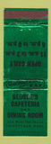 Matchbook Cover - George's Cafeteria Coffeyville KS
