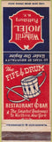 Matchbook Cover - Witherill Hotel Plattsburg NY