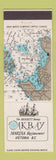 Matchbook Cover - Akbay Marina Restaurant Victoria BC