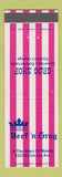 Matchbook Cover - Beef n Grog Waikiki Hawaii