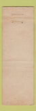 Matchbook Cover - King's Tavern New York City WEAR