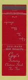 Matchbook Cover - Gigi's Restaurant
