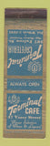 Matchbook Cover - Terminal Cafeteria New York City feature WEAR