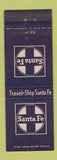 Matchbook Cover - Santa Fe Railroad