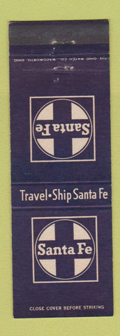 Matchbook Cover - Santa Fe Railroad