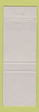 Matchbook Cover - Sevena's Tavern Ridgeway ON