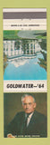 Matchbook Cover - Barry Goldwater for President 1964