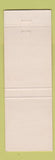 Matchbook Cover - Georgious Restaurant Burbank IL