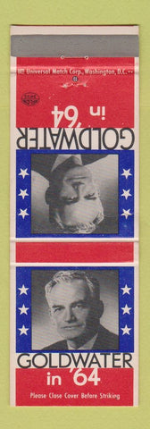 Matchbook Cover - Barry Goldwater for President 1964