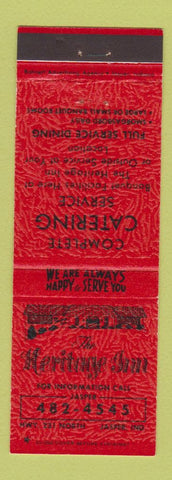 Matchbook Cover - Heritage Inn Jasper IN