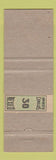 Matchbook Cover - La Central Railroad Mexico Preclasic Culture Tlatilco