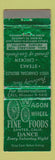 Matchbook Cover - Wagon Wheel Restaurant Santee CA WEAR